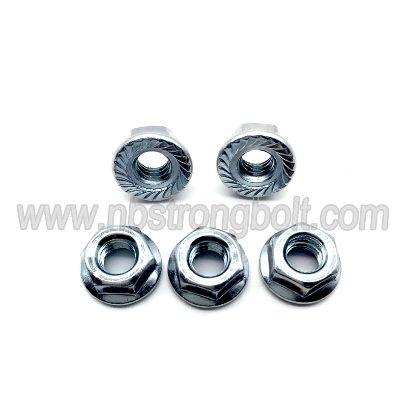 DIN6923 Hex Flange Nut with ZP
