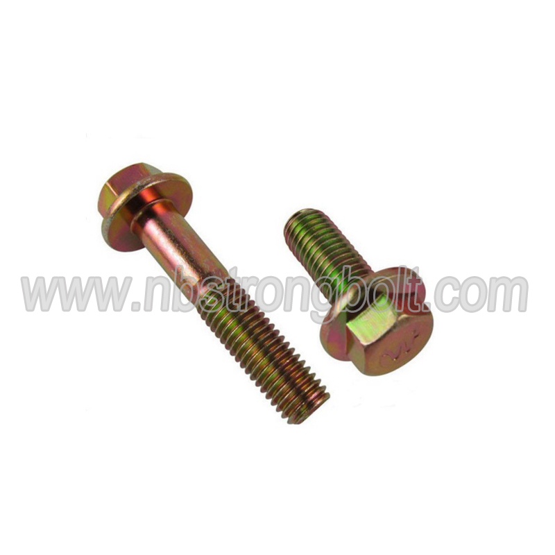 DIN6921 Hex Flange Head Bolts with YZP