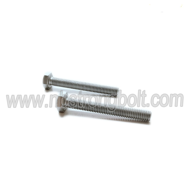 DIN933 Hex Bolt Cl. 8.8 with HDG ISO Fitting