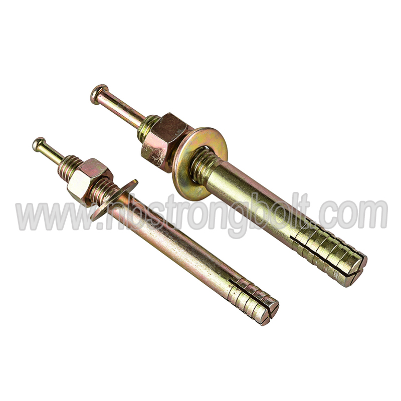 Hit Anchors with Yellow Zinc Plated