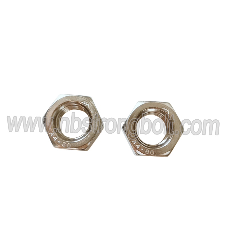 High Quality Stainless Steel A4 Hex Nut DIN934